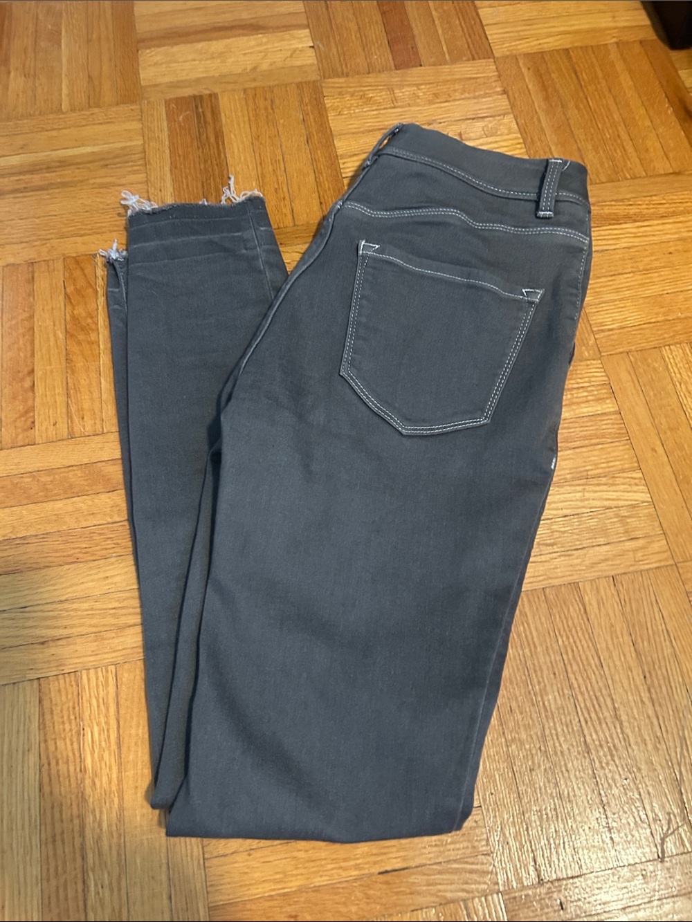 Massimo Dutti Charcoal Skinny Jeans